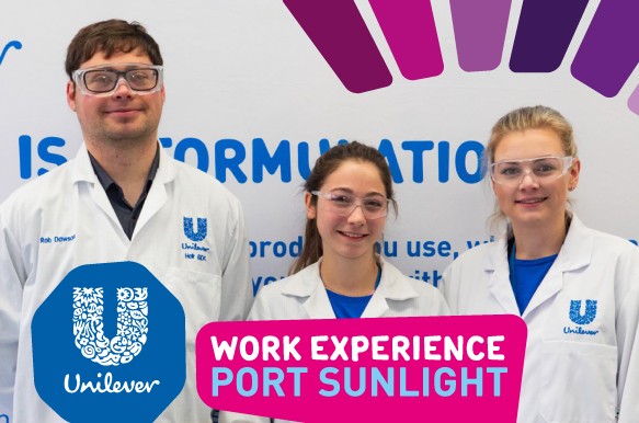 Unilever Work Experience: Empowering future talent to innovate with new STEM programme
